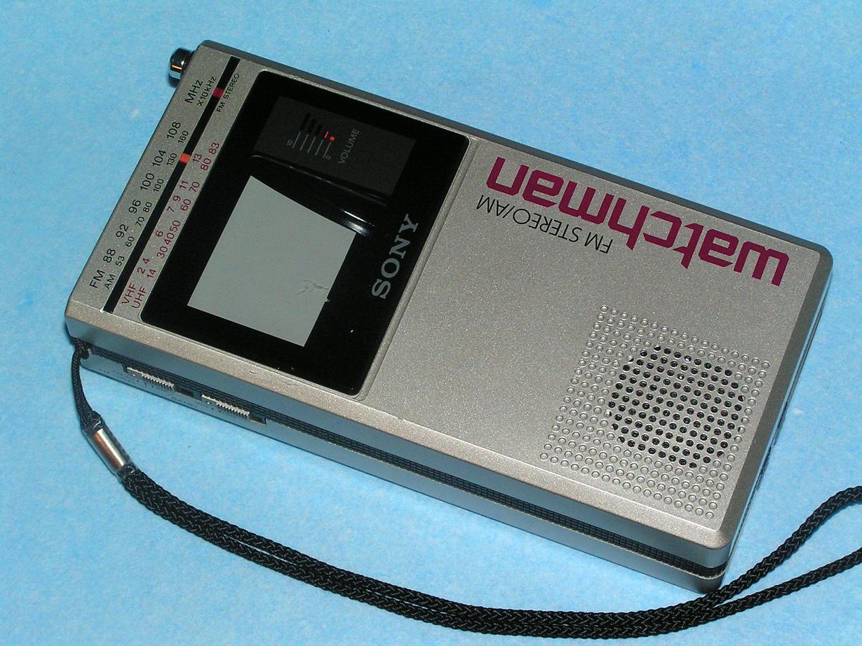 Vintage Technics. Sony Watchman FD30A